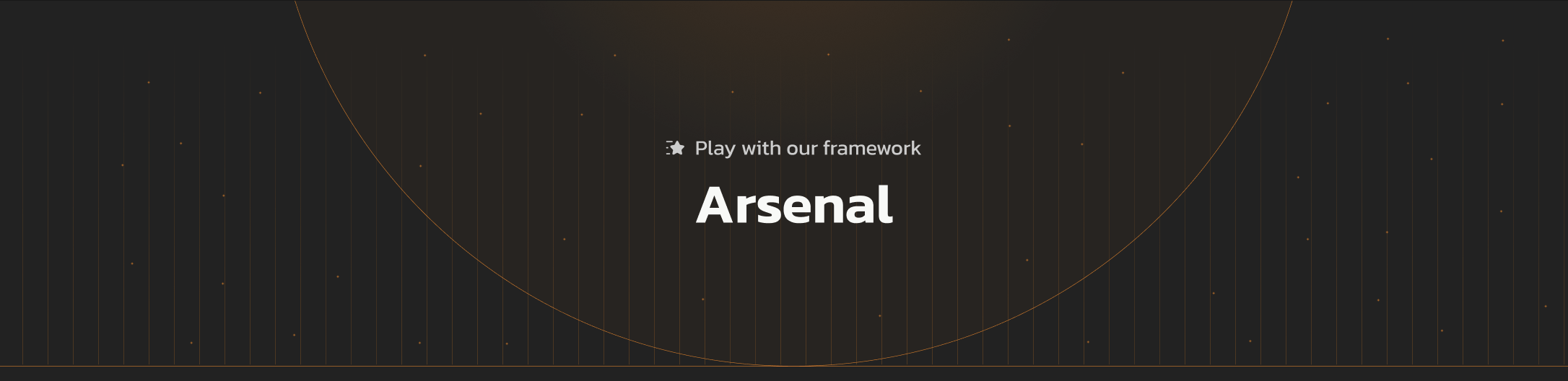 Arsenal AI Framework Hero Image